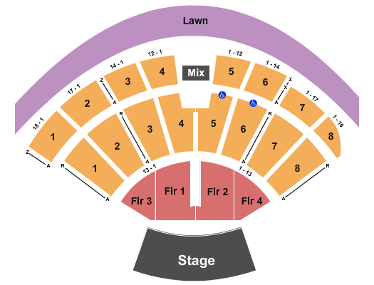 Vetter Stone Amphitheater Seating Chart